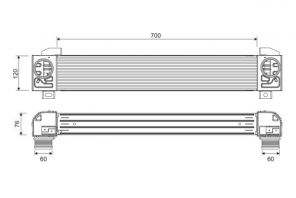 Valeo 818386 - Chladič plniaceho vzduchu -