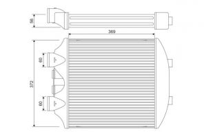 Valeo 818393 - Chladič plniaceho vzduchu -