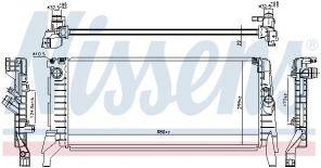 Nissens 606391 - Chladič vody -