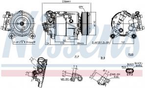 Nissens 891019 - Kompresor -