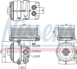 Nissens 91327 -  -