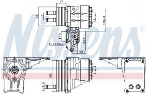 Nissens 91328 -  -