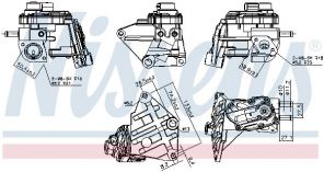 Nissens 98348 - Ventil AGR/EGR -