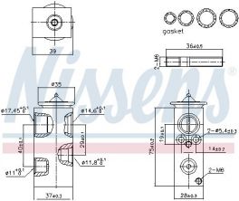 Nissens 999427 - Ventil