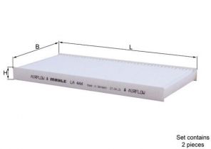 Knecht LA 444/S - Peľový filter