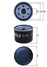 Knecht OC 1570 - Olejový filter -