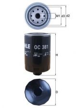 Knecht OC 381 - Olejový filter -