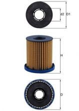 Knecht OX 1350 - Olejový filter -