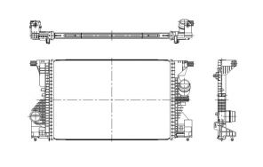 NRF 309119 - Chladič plniaceho vzduchu -