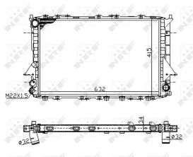 NRF 51320A - Chladič vody -