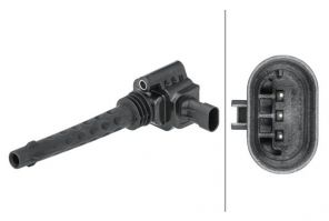 Hella 5DA 358 168-541 - Zapaľovacia cievka