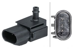 Hella 6PP 009 403-271 - Senzor tlaku sacieho potrubia