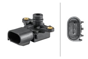 Hella 6PP 358 152-241 - Senzor tlaku sacieho potrubia