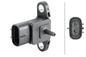 Hella 6PP 358 152-371 - Senzor tlaku sacieho potrubia