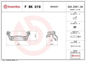 Brembo F BK 019 -  -