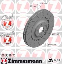 Zimmermann 100.3380.70 - Brzdový kotúč -
