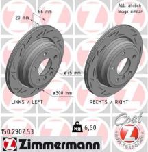 Zimmermann 150.2902.53 - Brzdový kotúč -