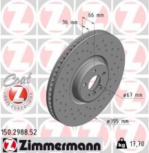 Zimmermann 150.2988.52 - Brzdový kotúč -