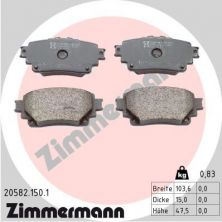 Zimmermann 20582.150.1 - Brzdové platničky -