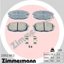 Zimmermann 22052.180.2 - Brzdové platničky -
