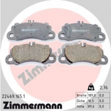 Zimmermann 22469.165.1 - Brzdové platničky -
