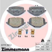 Zimmermann 22717.180.2 - Brzdové platničky -