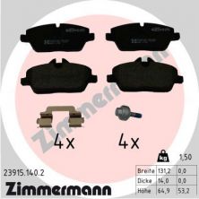 Zimmermann 23915.140.2 - Brzdové platničky -