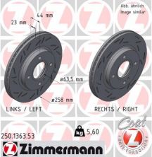 Zimmermann 250.1363.53 - Brzdový kotúč -
