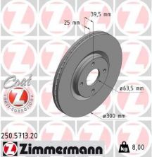 Zimmermann 250.5713.20 - Brzdový kotúč -