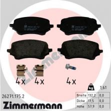 Zimmermann 26271.175.2 - Brzdové platničky -