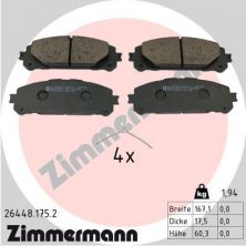 Zimmermann 26448.175.2 - Brzdové platničky -