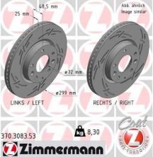 Zimmermann 370.3083.53 - Brzdový kotúč -