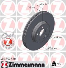 Zimmermann 400.5522.30 - Brzdový kotúč -