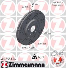 Zimmermann 400.5553.54 - Brzdový kotúč -