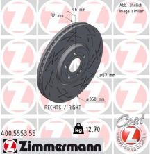 Zimmermann 400.5553.55 - Brzdový kotúč -