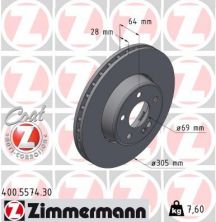Zimmermann 400.5574.30 - Brzdový kotúč -