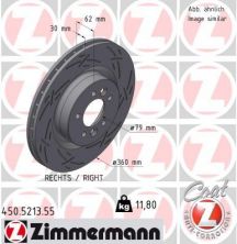Zimmermann 450.5213.55 - Brzdový kotúč -