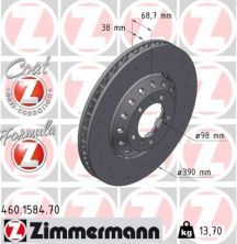 Zimmermann 460.1584.70 - Brzdový kotúč -
