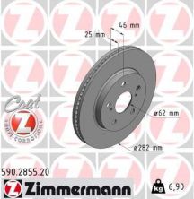 Zimmermann 590.2855.20 - Brzdový kotúč -