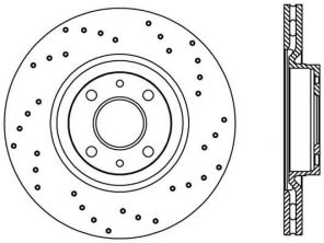 Open Parts BDRS1016.25 - Brzdový kotúč -