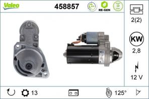 Valeo 458857 - Štartér -