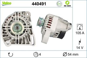 Valeo 440491 - Alternátor -