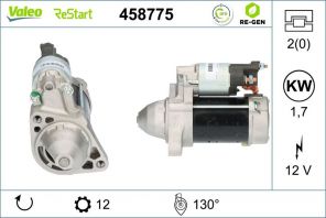Valeo 458775 - Štartér -