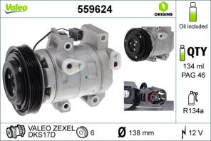 Valeo 559624 - Kompresor -