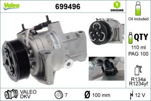 Valeo 699496 - Kompresor -