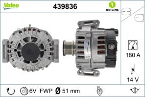 Valeo 439836 - Alternátor -