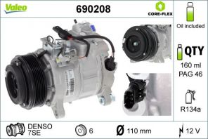 Valeo 690208 - Kompresor -