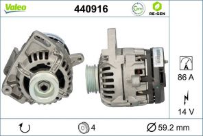 Valeo 440916 - Alternátor -