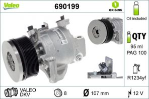 Valeo 690199 - Kompresor -