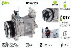 Valeo 814723 - Kompresor -